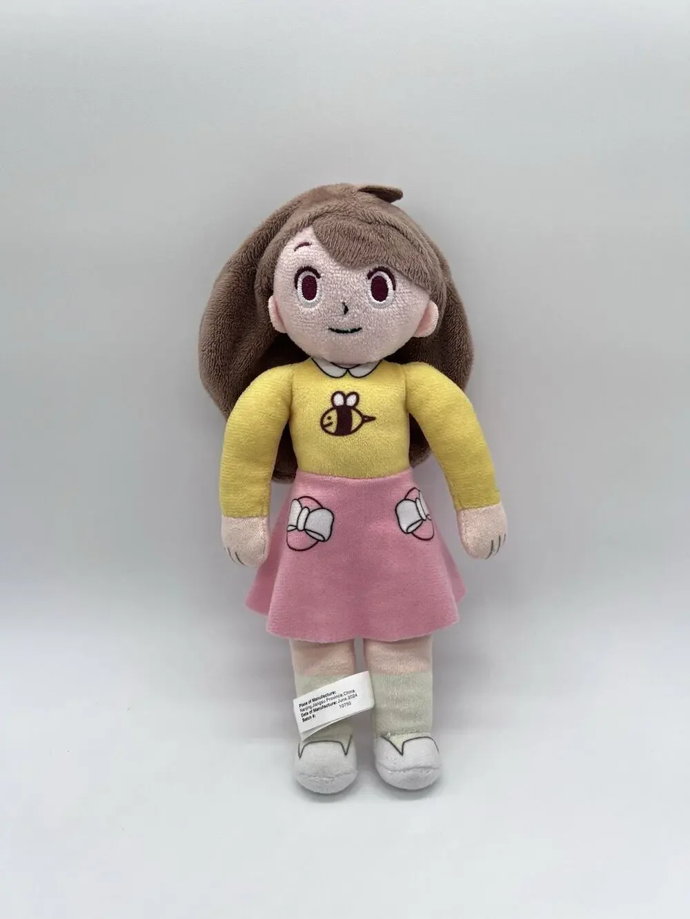 Bee and PuppyCat Netflix Tv Show Plush “Bee” Toy Stuffed Animal 2024 RARE 9.5”